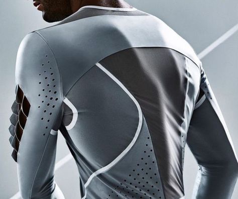 Sportswear Details, Sci Fi Clothing, Sports Wear Fashion, Estilo Fitness, Sportswear Design, Functional Clothing, New Tech, Get It Done, Futuristic Fashion