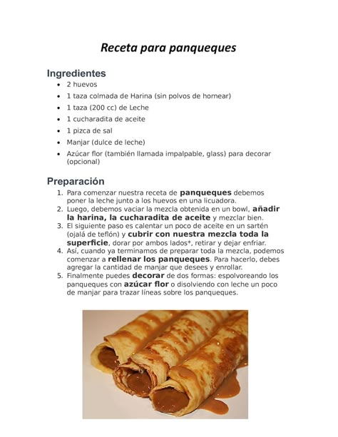 Receta Para Panqueques ahora en Cooking And Baking, Nom Nom, Baking