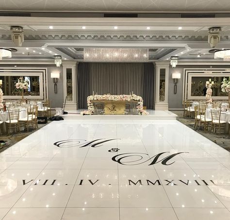 A personalized dance floor to take your special day to the next level. Repost from @royaldancefloors on Instagram Dance Floor Decal, Dance Floor Vinyl, Wedding Dance Floor, Plant Styling, Dance Floor Wedding, Dream Wedding Decorations, Floor Decal, Aisle Runner, Decoration Piece