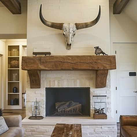 Wood Beam Fireplace, Beam Fireplace, Reclaimed Wood Mantel, Reclaimed Wood Beams, Wooden Corbels, Wood Beam, Modern And Traditional Decor, Wood Mantels, Fireplace Mantel