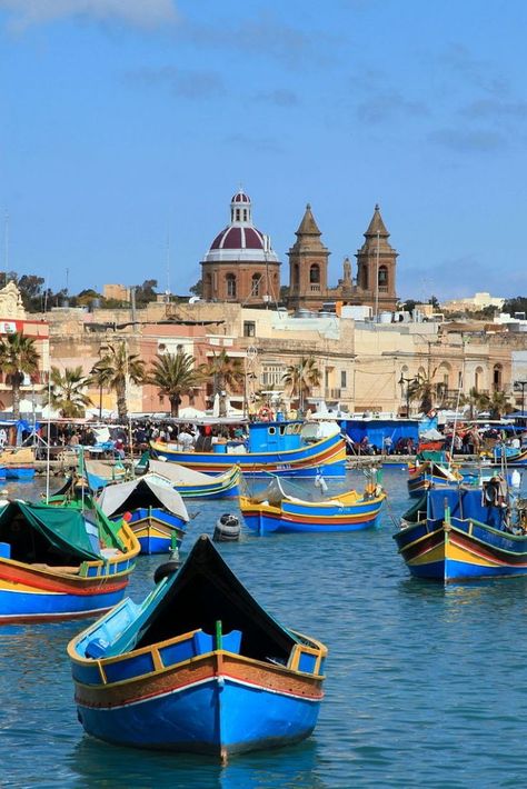 Malta Marsaxlokk, Malta Aesthetic, Malta History, Malta Travel Guide, Unusual Beauty, Malta Beaches, Malta Valletta, Malta Gozo, Invisible Cities