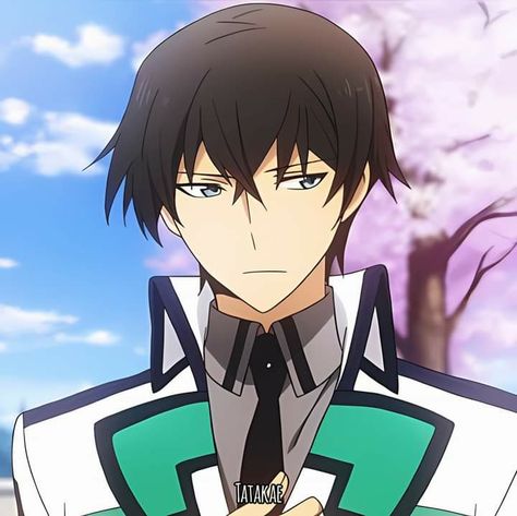 The Irregular At Magic High School ctto The Irregular At Magic High School, Tatsuya Shiba, Male Crush, Irregular At Magic High School, Magic High School, Classic Anime, Magic School, Digital Art Anime, Intj