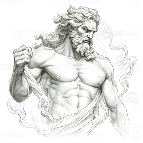 Hephaestus God, Greek Mythology Tattoos, Mythology Tattoos, Clock Tattoo, Photo Search, Free Sign, Fantastic Art, Greek Mythology, Art Tattoo