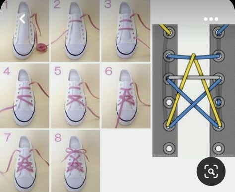 Nikah Decor, Ways To Lace Shoes, Shoe Lace Patterns Converse, Lace Patterns Converse, Shoe Lace Tying Techniques, Green Converse, Tie Shoelaces, Pattern Steps, Star Shoes