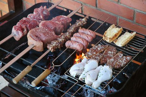 Latin American Style BBQ Churrasco Recipe, Brazilian Churrasco, South American Dishes, Brazilian Bbq, Brazilian Dishes, Pork Roast Recipes, Brazilian Food, Roast Recipes, World Recipes