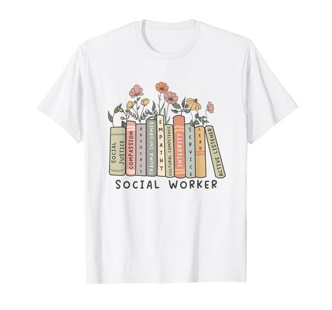 PRICES MAY VARY. Social Worker Shirt LCSW Gifts Advocate Shirt Social Justice Gift for Social Worker LCSW School Social Worker Therapist Shirt Mental Health Social Worker, social work Shirt, LCSW Gifts, Advocate Shirt, Social Justice, therapist Gift, School Social Work, Therapist Shirt, Mental Health, msw, lcsw shirt, school counselor, social work t-shirt Lightweight, Classic fit, Double-needle sleeve and bottom hem Guidance Counselor, Cultural Competence, Hr Manager, School Social Worker, Education Shirts, Social Worker Gifts, School Social Work, Mental Health Advocate, School Psychologist