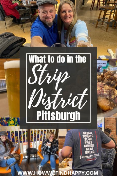 Wondering what to do while visiting Pittsburgh? Head over to the Strip District to find some fun for everyone. Whether it be history, food, shopping, or drinks. #pittsburgh #pennsylvania #travel #familytravel #couplestravel #breweries #foodie #eats #stripdistrict #history #historicplaces Strip District Pittsburgh, Pittsburgh Breweries, Pittsburgh Strip District, Things To Do In Pittsburgh, Pittsburgh Food, Pittsburg Pa, Visit Pittsburgh, Pennsylvania Travel, Washington Dc Travel