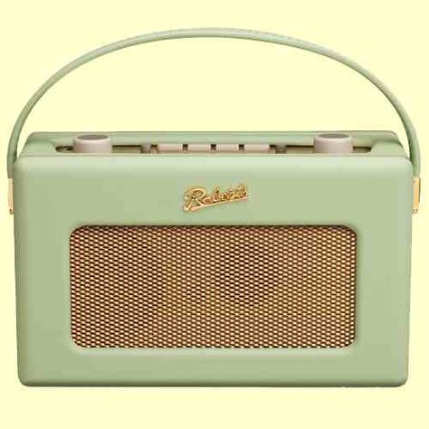 Roberts Revival radio - leaf Green Radio, Roberts Radio, World Radio, Radio Design, Retro Radios, Dab Radio, Retro Radio, Digital Radio, Portable Radio