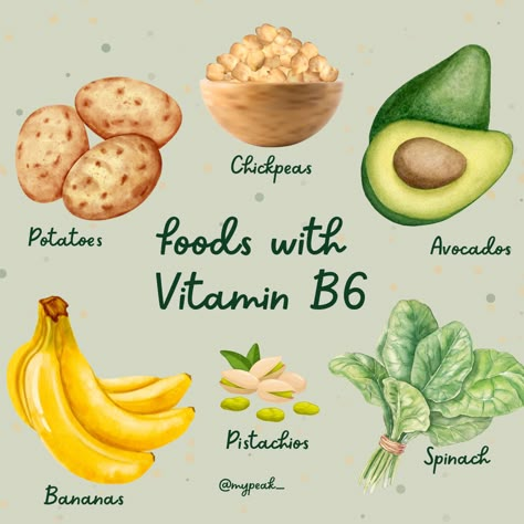 Including vitamin B6-rich foods in your diet can help you enjoy these health benefits! 🥑🍌🥔 ⁠ ⁠ ✅Brain Health 🧠⁠ ✅Mood Regulation 😊⁠ ✅Immune Function 🛡️⁠ ✅Energy Production ⚡⁠ ✅Hormonal Balance ⚖️⁠ ✅Heart Health ❤️⁠ ✅Nervous System Support 🔗⁠ ⁠ Our multivitamin, Wellness, has the complete Vitamin B complex! ⁠ ⁠ 📲Double tap so you can see more @mypeak_ nutrition education and science facts on your feed⁠ ⁠ -----⁠ Stabler SP. Vitamin B6: A review of its role in health and disease. Nutr Rev. 2021;... B6 Foods, Vitamin B6 Foods, Mood Regulation, Toxic Free Living, Best Multivitamin, B Complex, Vitamin B Complex, Hormonal Balance, Pantothenic Acid