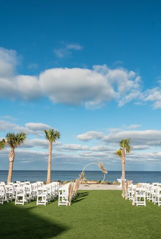 Embassy Suites St. Augustine Beach Oceanfront Resort | Reception Venues St Augustine Wedding Photos, Resort Reception, Saint Augustine Beach, St Augustine Beach, Pool Cabanas, St Augustine Wedding, Embassy Suites, Wedding Venues Beach, Saint Augustine