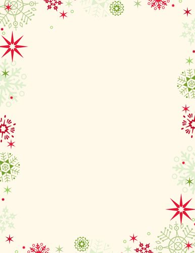 Letterhead Ideas, Christmas Letterhead, Christmas Borders, Letterhead Paper, Christmas Note Cards, Holiday Stationery, Christmas Note, Holiday Templates, Christmas Border