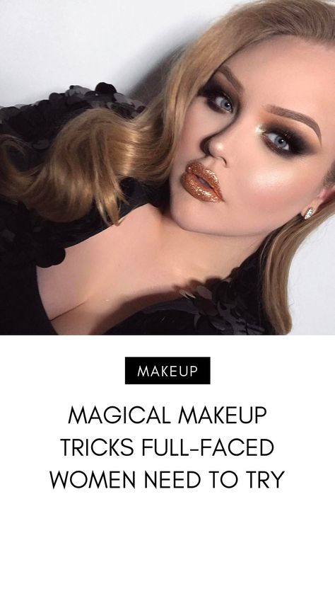 How To Wear Eyeliner, Eyeliner For Small Eyes, Plus Size Makeup, Eyeliner Designs, Magical Makeup, Not The Only One, Makeup Tricks, Dark Makeup, Full Face Makeup