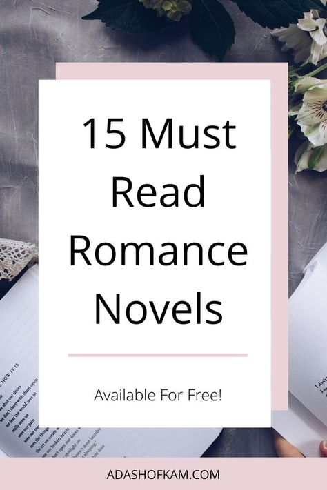 Romantic Novels To Read In English, Best Love Novels, Free Romance Books Online, Book Recommendations Fiction, Free Romance Novels, Good Novels To Read, Romance Books To Read, Books Worth Reading, Books Romance Novels