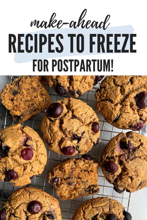 Banana Recipes To Freeze, Postpartum Muffin Recipes, Postpartum Muffins, Freezable Snacks, Pancake For One, Recipes For New Moms, Recipes To Freeze, Rachel Mansfield, Gluten Free Pancakes Easy