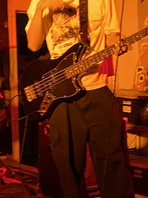 Metal Guitarist Aesthetic, Rock Guitarist Aesthetic, Bass Guitarist Aesthetic, Male Bassist Aesthetic, Guitarists Aesthetic, Lead Guitarist Aesthetic, Base Guitar Aesthetic, Band Boy Aesthetic, Bassist Aesthetic Boy