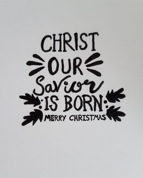 Jesus Is Born, Our Savior, Christmas Banners, Jesus Is, Christmas Decor, Banners, Merry Christmas, Calligraphy, Christmas Decorations