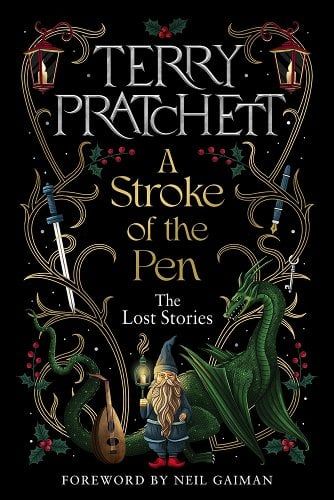 A Stroke of the Pen: The Lost Stories a book by Terry Pratchett Woodcut Illustration, Fantasy Authors, Through Time And Space, Short Words, Terry Pratchett, Fantasy Fiction, The Pen, Neil Gaiman, Fantasy Series