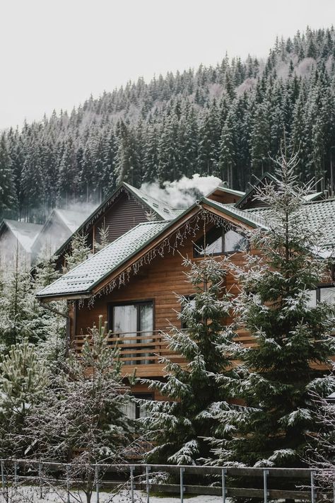 brown wooden cabin photo – Free Carpathian mountains Image on Unsplash Inspirational Landscapes, Winter Lodge, Nature House, Wooden Cabin, Mountain Images, Carpathian Mountains, Wooden Cabins, Winter Wallpaper, Cabins And Cottages