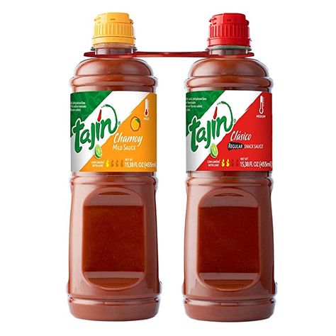 Amazon.com : Tajin Fruity Chamoy Sauce 15.38oz and Mild Hot Sauce 15.38oz Bundle (Pack of 2) : Grocery & Gourmet Food Mild Hot Sauce, Chamoy Sauce, Wing Sauce Recipes, Hot Sauce Recipes, Luxury Food, Burger Sauce, Wing Sauce, Steak Sauce, Icecream Bar