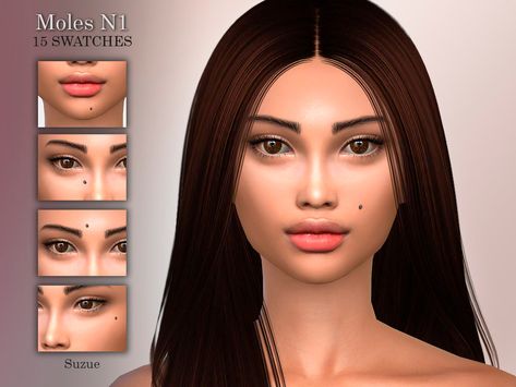 Sims 4 Moles, Sims 4 Skills, Sims 4 Tattoos, Mod Hair, The Sims 4 Skin, Makeup Cc, Skin Details, Sims 4 Game Mods, Sims 4 Cc Makeup