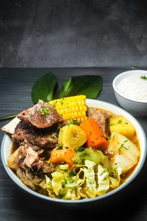 Olla De Carne (Costa Rican Beef Stew) Costa Rica Food Recipes, Costa Rica Food, Costa Rican Food, Ripe Plantain, Zone Diet, Flat Iron Steak, Rican Food, Blue Zone, Hearty Stews