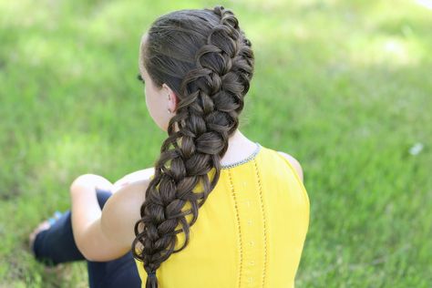 Loop Braid, Bow Braid, French Braid Hairstyles, Braided Ponytail Hairstyles, Cool Braids, Braid Tutorial, Beautiful Braids, Braided Hairstyles Tutorials