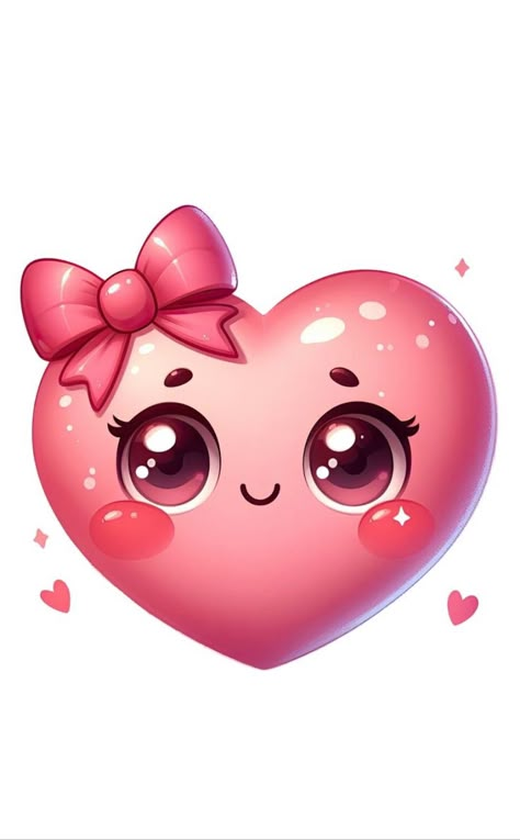 Pink Love Emoji, Pastel Pink Heart Emoji, Cute Love Stickers Whatsapp, Monster High Pets, Cute Heart Drawings, Pink Heart Emoji, Minnie Mouse Stickers, Pink Emoji, Emoticon Love