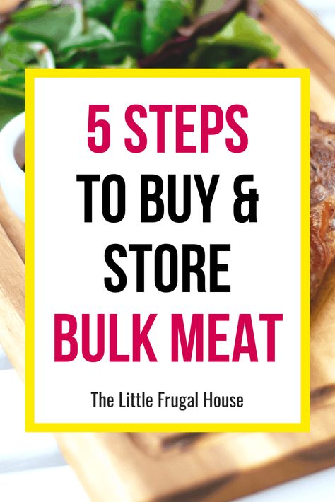 Easy 5 Step System for Buying & Storing Meat In Bulk Freezer Bags, Chest Freezer, Freezer Cooking, How To Store, Skinless Chicken Breast, Cooking Meat, Ways To Save, Ground Beef, Baking Recipes