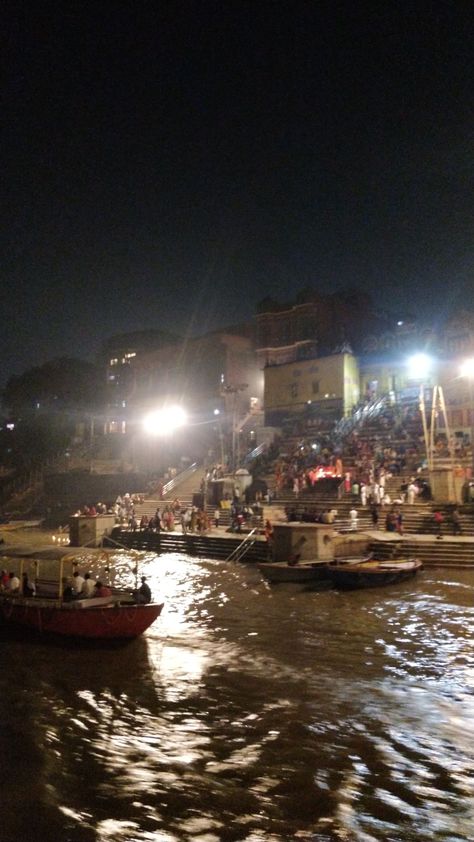 Assi Ghat Varanasi Night, Varanasi Night, Assi Ghat Varanasi, Varanasi Ghat, Night Snap, Bullet Bike, Bullet Bike Royal Enfield, Instagram My Story, Art Characters