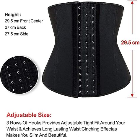 Waist Trainer Cincher Corset, Latex Waist Trainer, Corset Training, Waist Cincher Corset, Waist Trainer Corset, Waist Training, Waist Cincher, Body Shaper, Waist Trainer