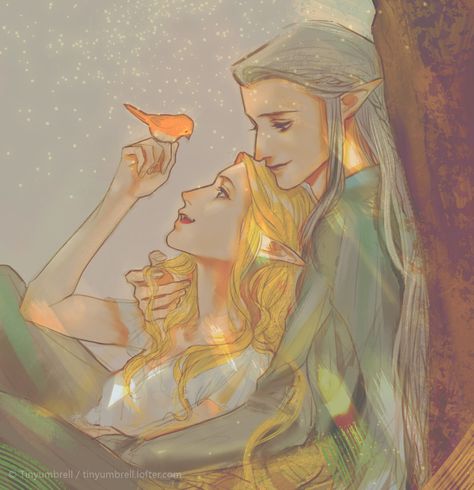 Galadriel And Celeborn, Largest Wolf, J.r.r. Tolkien, Forest Elf, Tolkien Art, Lotr Art, The Shire, Jrr Tolkien, Legolas