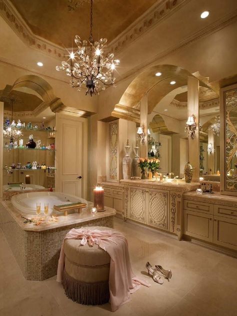 Dream Bathroom Luxury, Mansion Bathroom, Goals 2025, Tuscan Bathroom, Elegant Minimalism, Dream Life House, Bloxburg Ideas, Tuscan House, Dr House