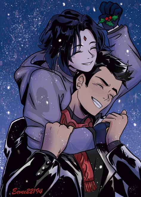 Raven Comics, Teen Titans Love, Raven Fanart, Teen Titans Robin, Robin And Raven, Teen Titans Fanart, Teen Titan, Univers Dc, Raven Teen Titans