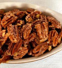 Maple Glazed Candied Pecans - The Orgasmic Chef Oven Roasted Pecans, Spicy Pecans Recipe, Roasted Pecans Recipe, Pecan Recipes Easy, Winter Snack, Glazed Pecans, Roasted Pecans, Maple Pecan, Nut Recipes