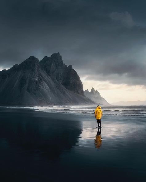 Wilderness Tones on Instagram: “Moody Iceland 🇮🇸 Wilderness Tones Explorer @jacobnordin  Have an amazing wilderness adventure to share?  Use #wildernesstones for a chance…” Cavo Tagoo Mykonos, Montana Vacation, Iceland Photography, Dark Clouds, Crashing Waves, Adventure Photography, Iceland Travel, Black Sand, Outdoor Photography