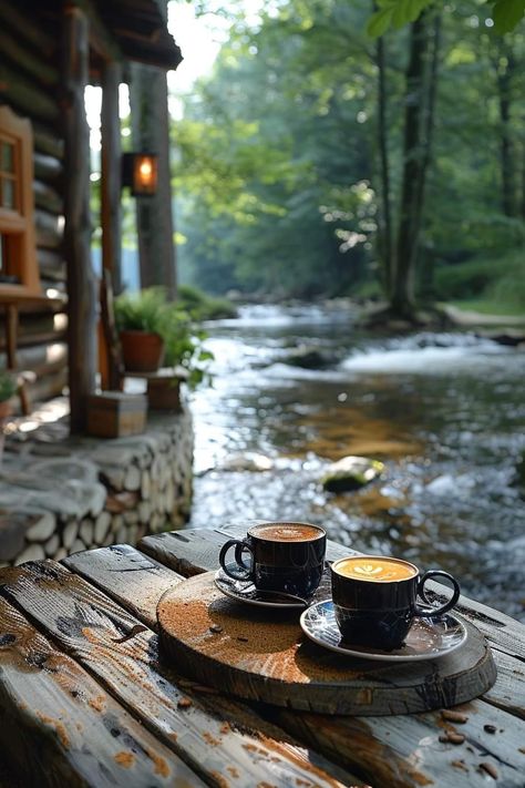 Coffee Outside, Cozy Coffee Aesthetic, Outdoor Coffee Aesthetic, Coffee Nature Aesthetic, Coffee And Rain Aesthetic, Rainy Coffee Aesthetic, Coffee Camping Aesthetic, Morning Coffee Photography, Camping Inspiration