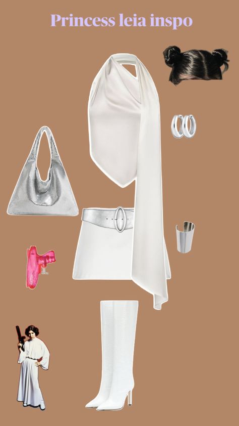 Star Wars costume inspo Star Wars Halloween Costumes Women, Star Wars Couple Costume, Disfraz Star Wars, Princess Leia Costume, Star Wars Halloween Costumes, Leia Costume, Classy Halloween Costumes, Halloween Coustumes, Star Wars Halloween