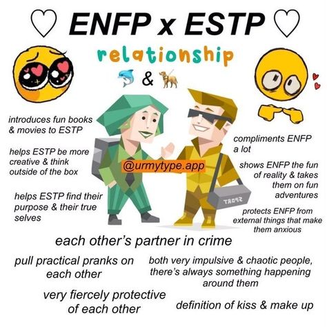 Enfp X Estp, Enfp Love, Personalidad Enfp, Finding Friends, Enfp Relationships, Enfp Personality, Enfp T, Mbti Relationships, Myers Briggs Personality Types