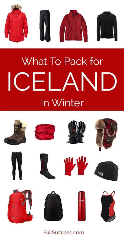 What to Wear in Iceland in Winter (October-April): Packing List & Tips What To Pack When Traveling, Iceland In January, Iceland In December, Iceland In November, What To Pack For Iceland, What To Wear In Iceland, Winter Vacation Packing List, Iceland Packing List, Iceland In Winter