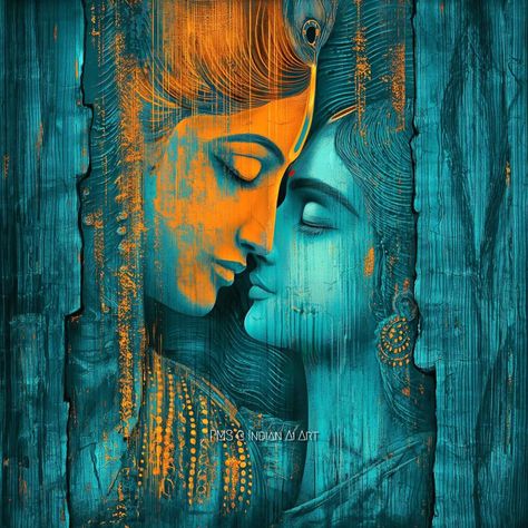 Radhakrishna Paintings, Radha Krishna Abstract Painting, Krishna Acrylic Painting, Radha Krishna Modern Art, Exhibition Painting, Radha Krishna Painting, 3d Relief Art, Acrylic Portrait Painting, Modern Art Canvas Painting