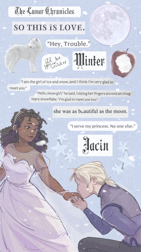 Winter x Jacin 🤍🤍🤍 #lunarchronicles #winterhayleblackburn #jacinclay #jacinter #wincin The Lunar Chronicles Jacin And Winter, Winter Jacin Fanart, Winter X Jacin, Lunar Chronicles Thorne, Winter And Jacin Lunar Chronicles, Jacin Lunar Chronicles, Winter Lunar Chronicles, Thorne Princess, Queen Levana