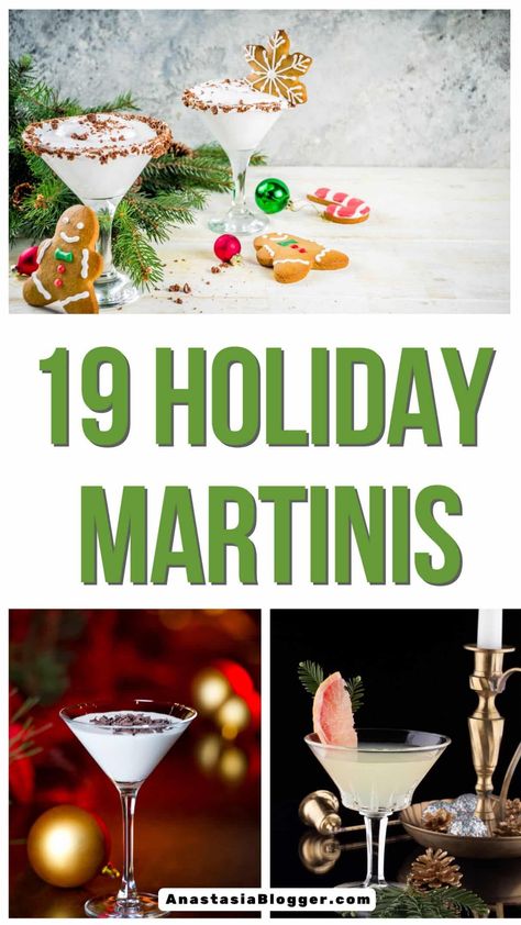 Best Christmas Martini Recipes Cannoli Martini Recipe, New Years Martini Recipes, Christmas Martinis Holiday Drinks, Holiday Martinis Thanksgiving, Christmas Lemon Drop Martini, Holiday Martinis Christmas, Christmas Martini Holiday Drinks, Holiday Martini Recipes, Ornamentini Cocktail Recipe