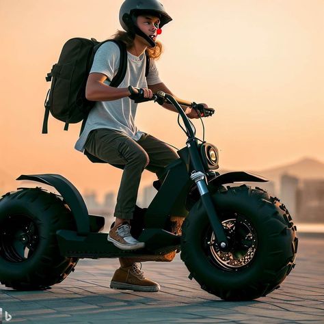 Conquer any terrain with a powerful off-road electric scooter. Experience adrenaline-fueled adventures like never before. more. Off Road Electric Scooter, Modified Scooter, Scooter Modified, Off Road Scooter, Mini Buggy, Electric Scooter Design, Klr 650, Scooter Custom, Best Electric Bikes