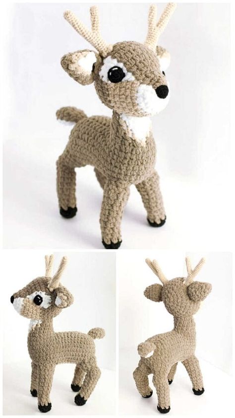 Amigurumi Nyasha The Deer Free Pattern Free Deer Crochet Pattern, Reindeer Amigurumi Free Pattern, Deer Crochet Pattern Free, Reindeer Crochet Pattern Free, Crochet Deer Pattern Free, Crochet Reindeer Pattern Free, Deer Amigurumi Free Pattern, Crochet Deer Pattern, Crochet Rabbit Free Pattern