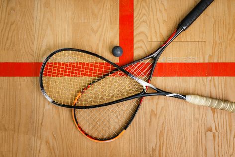 Squash rackets and ball on court floor, top view by NomadSoul1. Two squash rackets and ball on court floor, top view, nobody, game concept. Active sport hobby, fitness workout for h... #AD #top, #floor, #view, #rackets Squash Game, Squash Club, Squash Tennis, Squash Rackets, Top Floor, Game Concept, Top View, Fitness Workout, Tennis Racket