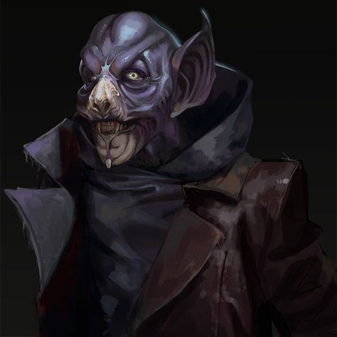 Nosferatu Vampire The Masquerade, Nosferatu Vtm, Star Frontiers, Nosferatu Vampire, Character Commission, Vampire The Masquerade, Vampire Masquerade, World Of Darkness, Instagram Art