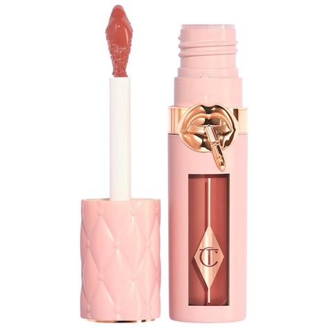 Pillow Talk Big Lip Plumpgasm Plumping Lip Gloss - Charlotte Tilbury | Sephora Hyaluronic Acid Lips, Charlotte Tilbury Pillow Talk, Mom Vibes, Charlotte Tilbury Makeup, Juicy Lips, Plumping Lip Gloss, Dior Addict, Lip Kit, Pillow Talk