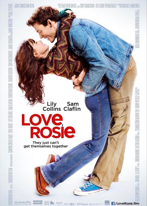 Film Love Rosie, Love Rosie Movie, Film Romance, Love Rosie, Sam Claflin, Falling In Love Quotes, Tv Series Online, The Twilight Saga, Lily Collins