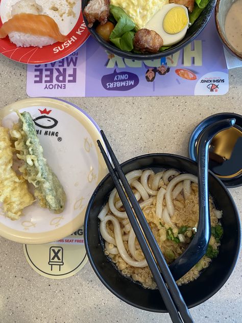 kalong took us to sushi king after getting our first dose Sushi King, Ramen, Ethnic Recipes