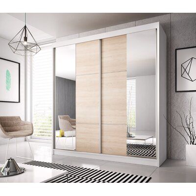 Zoom Wardrobe Mirror, Mirrored Wardrobe Doors, 2 Door Sliding Wardrobe, Sliding Mirror Door, Sliding Door Wardrobe Designs, Design Ložnic, Sliding Door Wardrobe, Sliding Mirror, Wardrobe Door Designs